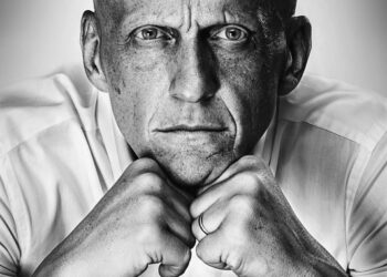 L'ex arbitro Pierluigi Collina fotografato da Elio Carchidi