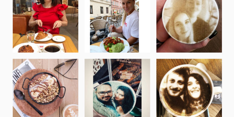 Gradisce un selfieccino?