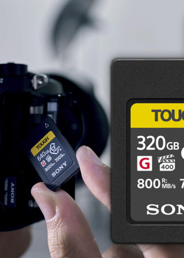 Nuove Sony CFexpress Type A da 320GB e 640GB Tough