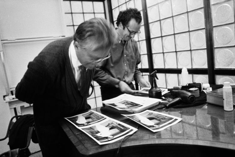 Nino Cerruti e Paolo Roversi, Parigi 1993, Casa di Vetro ®Simona Filippini