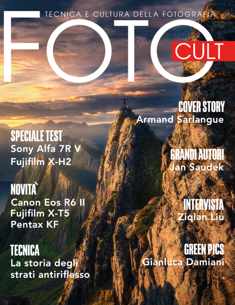 Copertina FOTO Cult rivista di tecnica e cultura della fotografia