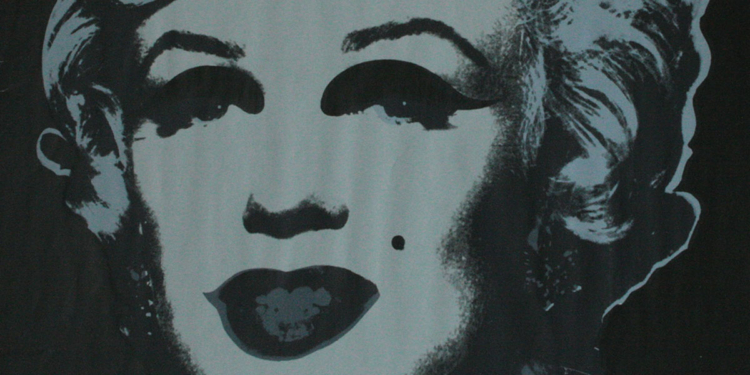 Mostra Andy Warhol La pubblicità della forma Warhol Marilyn