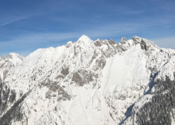 Le Alpi Giulie innevate © Cai