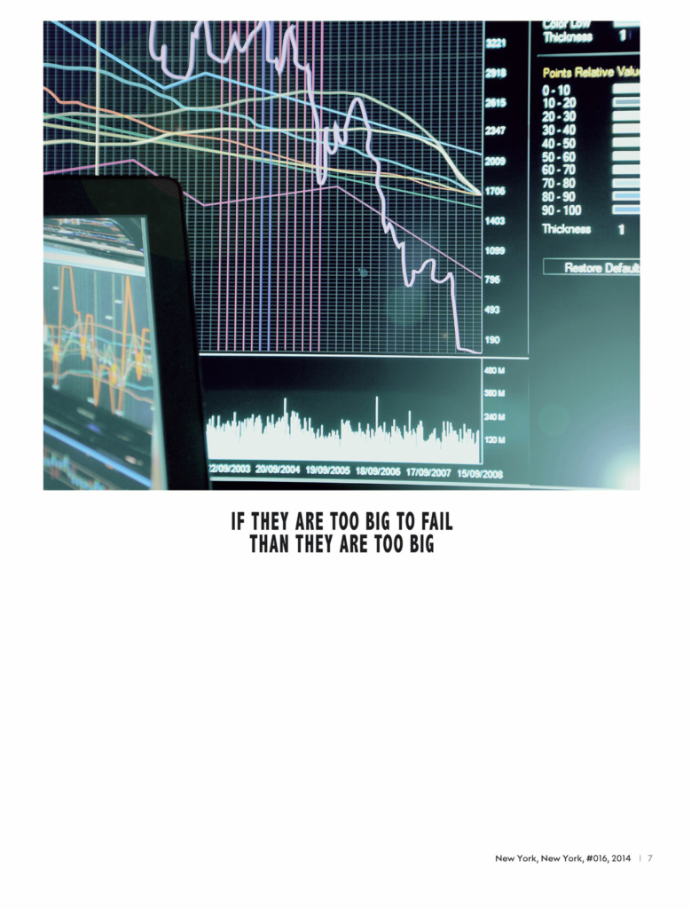 Francesco Jodice, "West", il grafico del crollo della Lehman Brothers alla borsa di New York (2008).