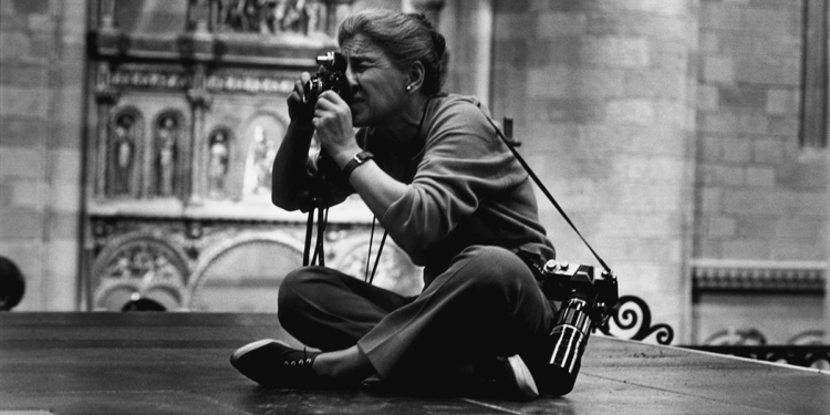 Eve Arnold on the set of ‘Becket’, England, 1963 Photo by Robert Penn