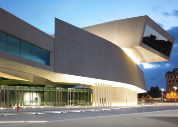 Il museo MAXXI, realizzato da Zaha Hadid