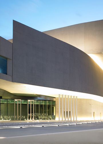 Il museo MAXXI, realizzato da Zaha Hadid