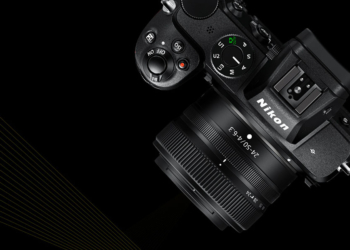 Nikon Z 5 vista dall'alto