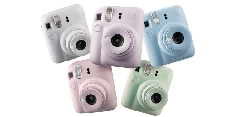 Instax Mini 12 fotocamere a sviluppo istantaneo colorate