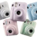 Instax Mini 12 fotocamere a sviluppo istantaneo colorate