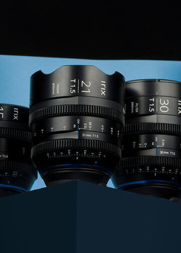 Irix Cine set completo di ottiche