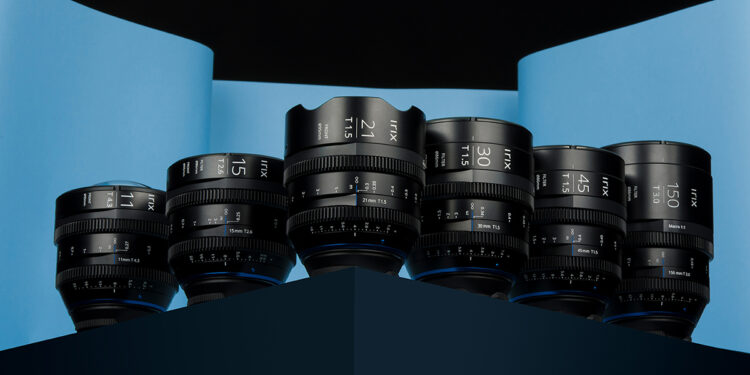 Irix Cine set completo di ottiche