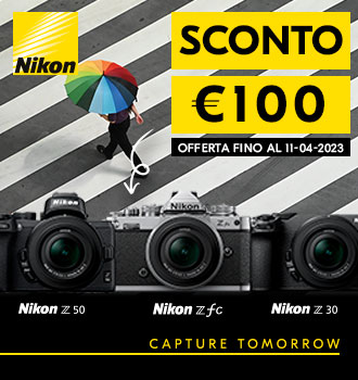 banner Nikon sconto in cassa