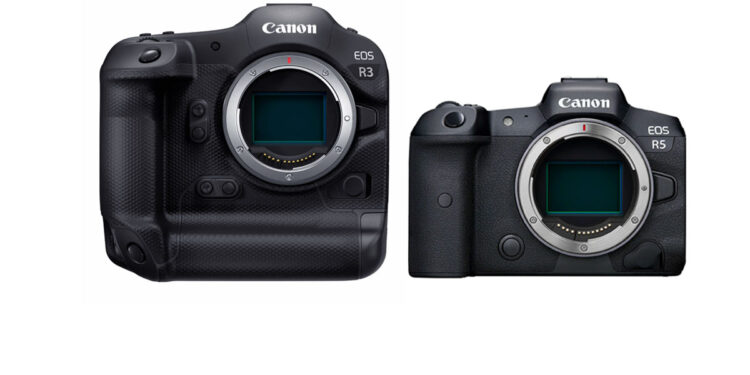 Canon Eos R3 e R5 firmware