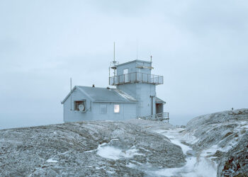 Mostra fotografica © Gregor Sailer, Norwegian Observation Post OP 247, 2021. The Polar Silk Road