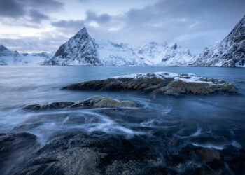 Fotografia di paesaggio di Nicola Mazzocato isole Lofoten