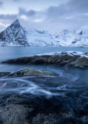 Fotografia di paesaggio di Nicola Mazzocato isole Lofoten