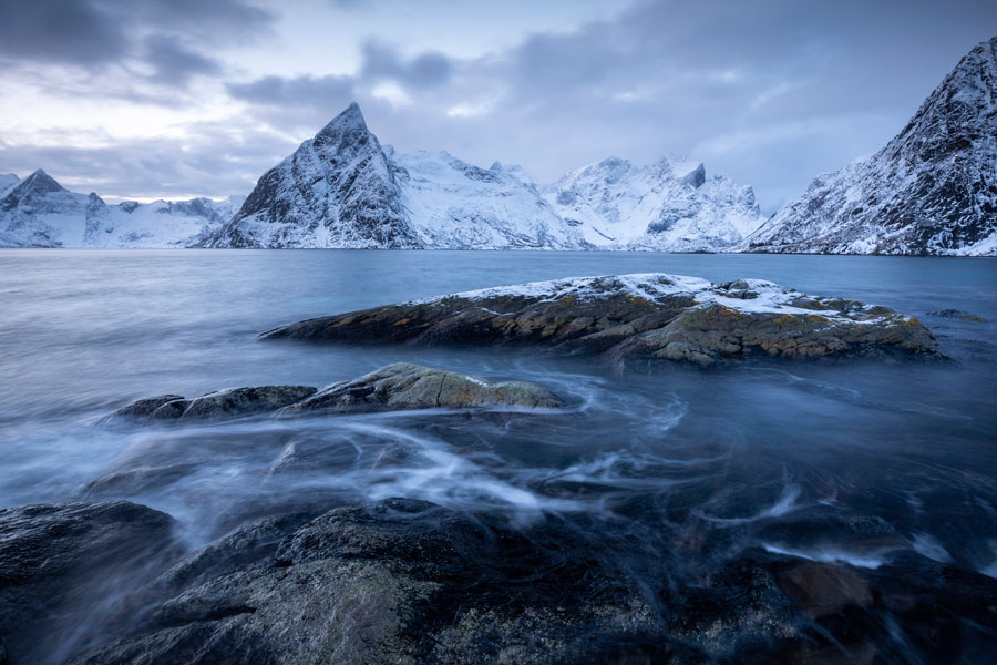 Fotografia di paesaggio di Nicola Mazzocato isole Lofoten
