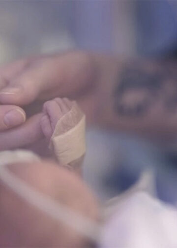 Immagini del reparto neonatale del Bristol Southmead Hospital