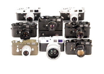 Le fotocamere d'epoca più esclusive e costose battute dalla casa d'aste Ostlight di Vienna.