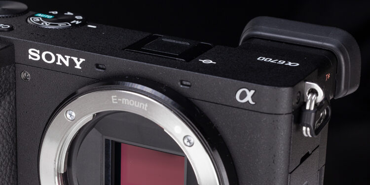 Sony A6700 dettaglio della fotocamera