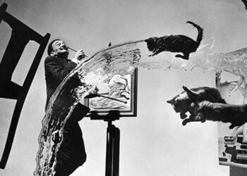 Philippe Halsman. Lampo di genio. © Philippe Halsman, Dalì Atomicus