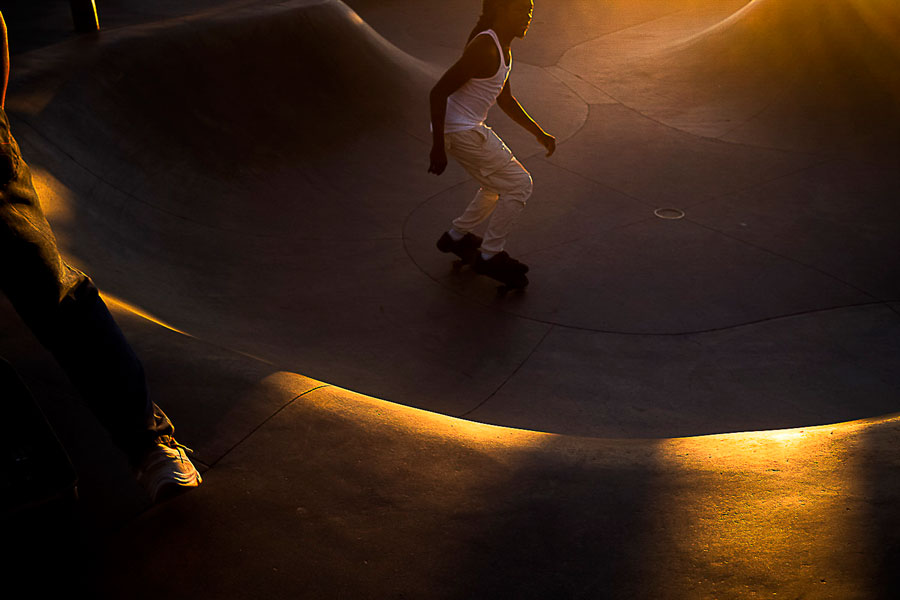 Skatepark, Venice Beach, California, 2021 © Stella Johnson