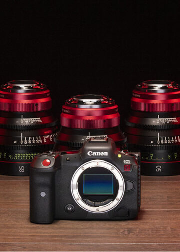 Canon cine RF Prime Family evidenza