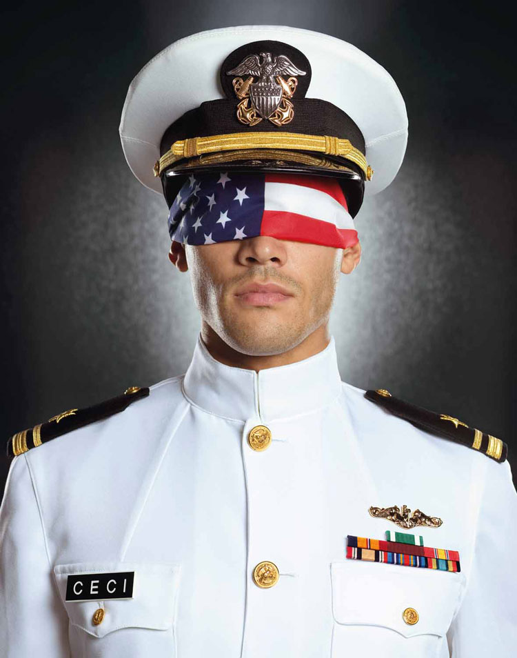 Laurent Elie Badessi, Navy flag, American Dream, 2006