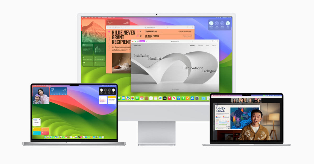 Apple MacOs Sonoma Pro Display