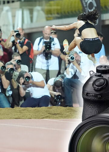 Sony A9III glbal shutter salto in lungo