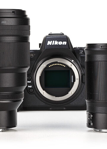 i due nikkor 85mm con la z8 sullo sfondo