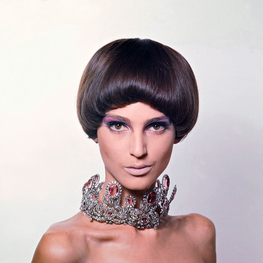 © Gian Paolo Barbieri, Benedetta Barzini, Vogue Italia & Novità. Milano, 1965