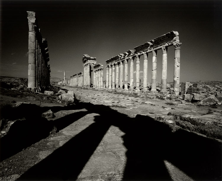 Il viale, Apamea, Siria, c.2006-2009. © Don McCullin, Courtesy Hamiltons Gallery