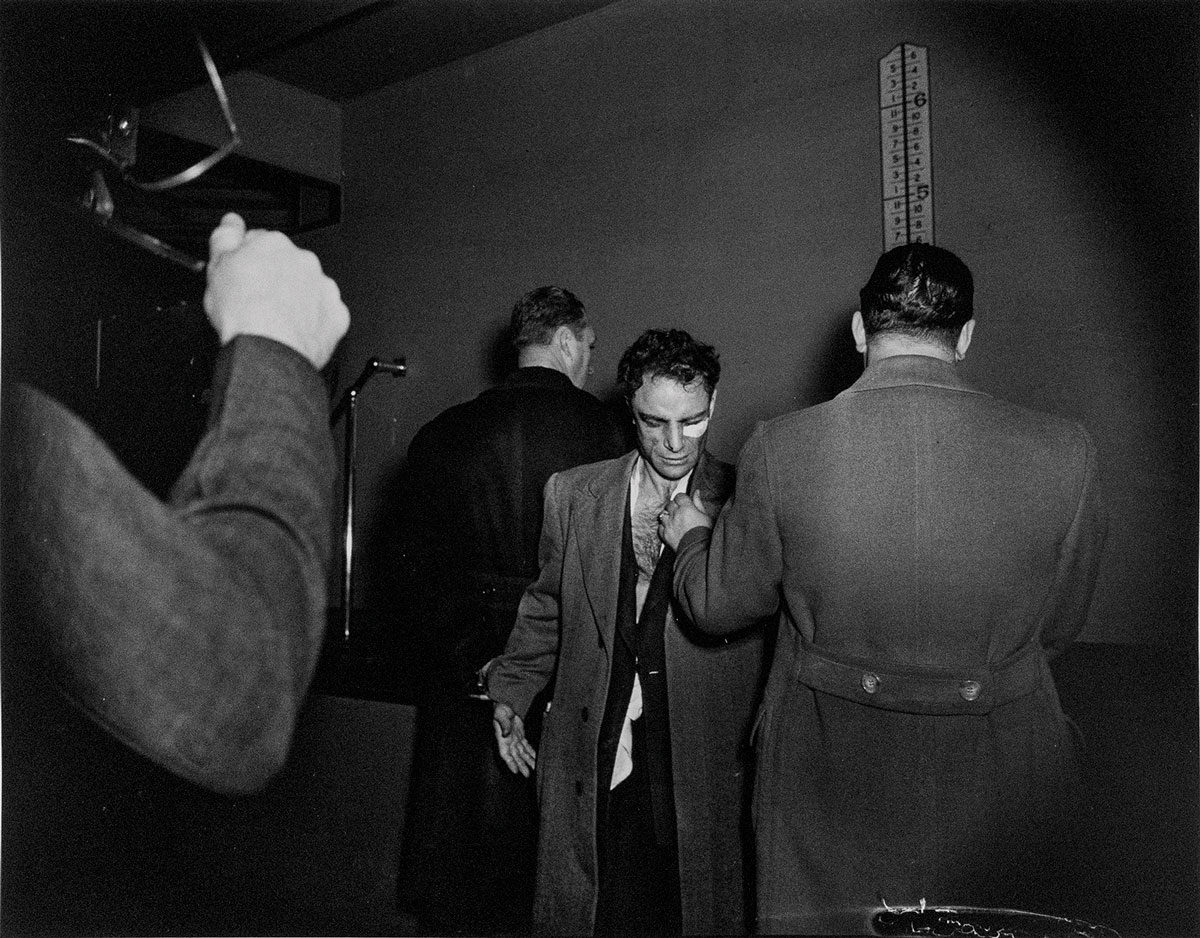 Anthony Esposito, Arrestato in quanto sospettato per l’omicidio di un poliziotto, 1941 © International Center of Photography. Louis Stettner Archives, Paris