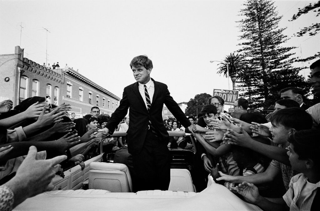 Robert F. Kennedy, California. © Steve Schapiro, American Edge