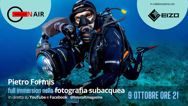 Full immersion nella fotografia subacquea con Pietro Formis