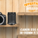 La Canon Eos R50 è in sconto su Amazon. Si può comprare a 999 euro insieme all'RF-S 18-150mm f/3,5-6,3.