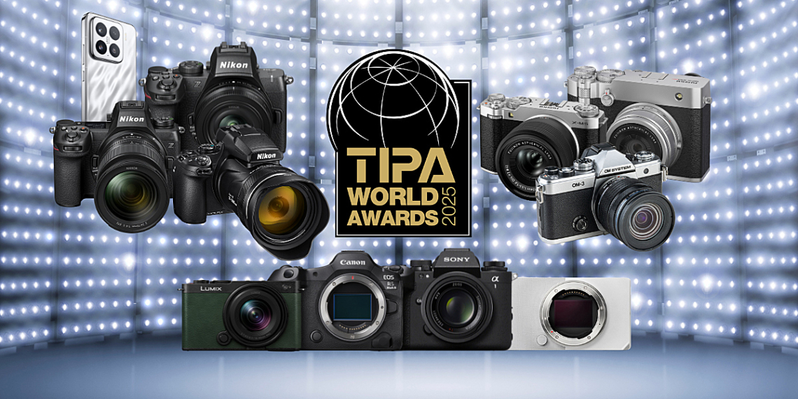 Tutte le fotocamere premiate ai TIPA World Awards 2025.