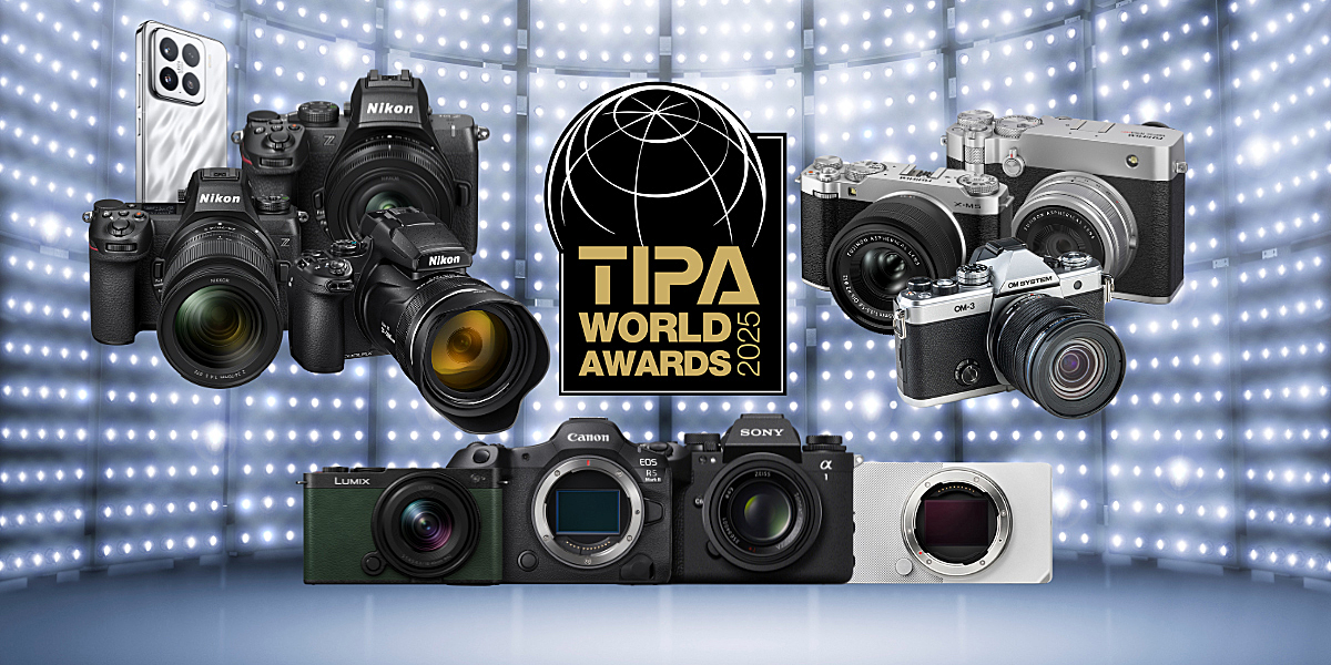 Tutte le fotocamere premiate ai TIPA World Awards 2025.