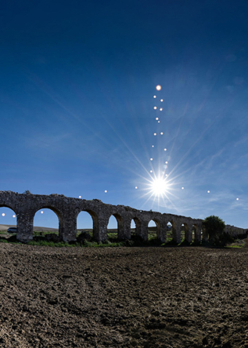 Marco Meniero analemma lemniscata sole fotografia astronomica panoramica