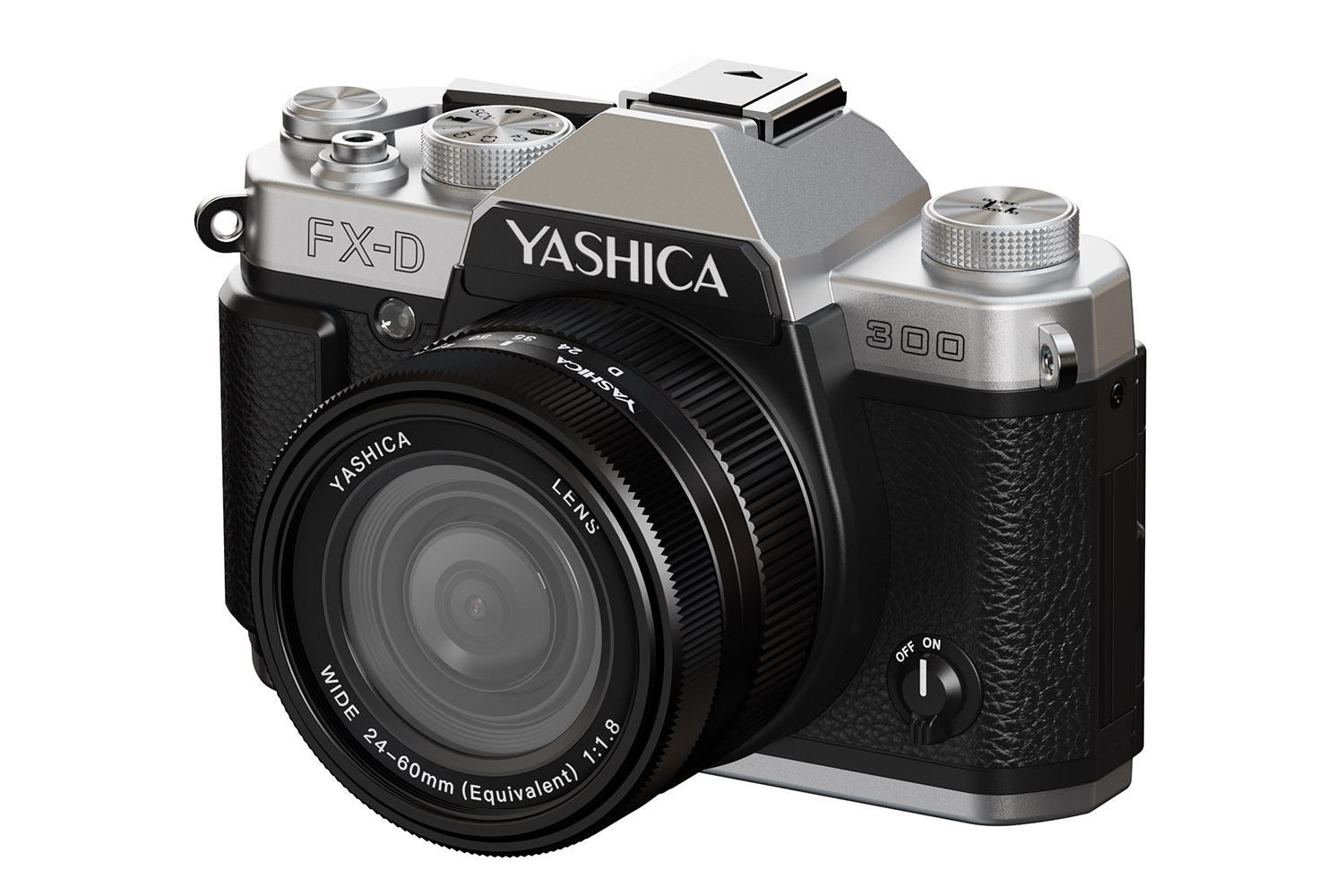 YASHICA FX-D 300 trequarti