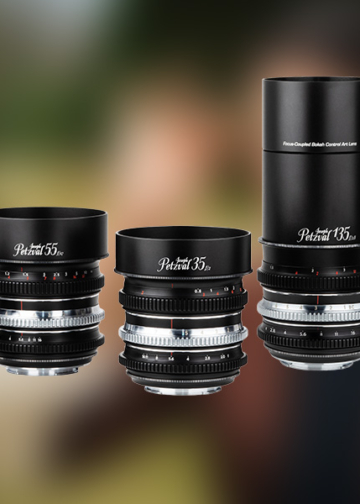 La rinnovata famiglia di ottiche Petzval, ora compatibile con le mirrorless full frame di Canon, Nikon e Sony.
