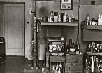 Gianni Berengo Gardin fotografa lo studio di Giorgio Morandi mostra fotografica Perugia