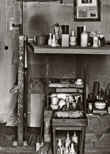 Gianni Berengo Gardin fotografa lo studio di Giorgio Morandi mostra fotografica Perugia