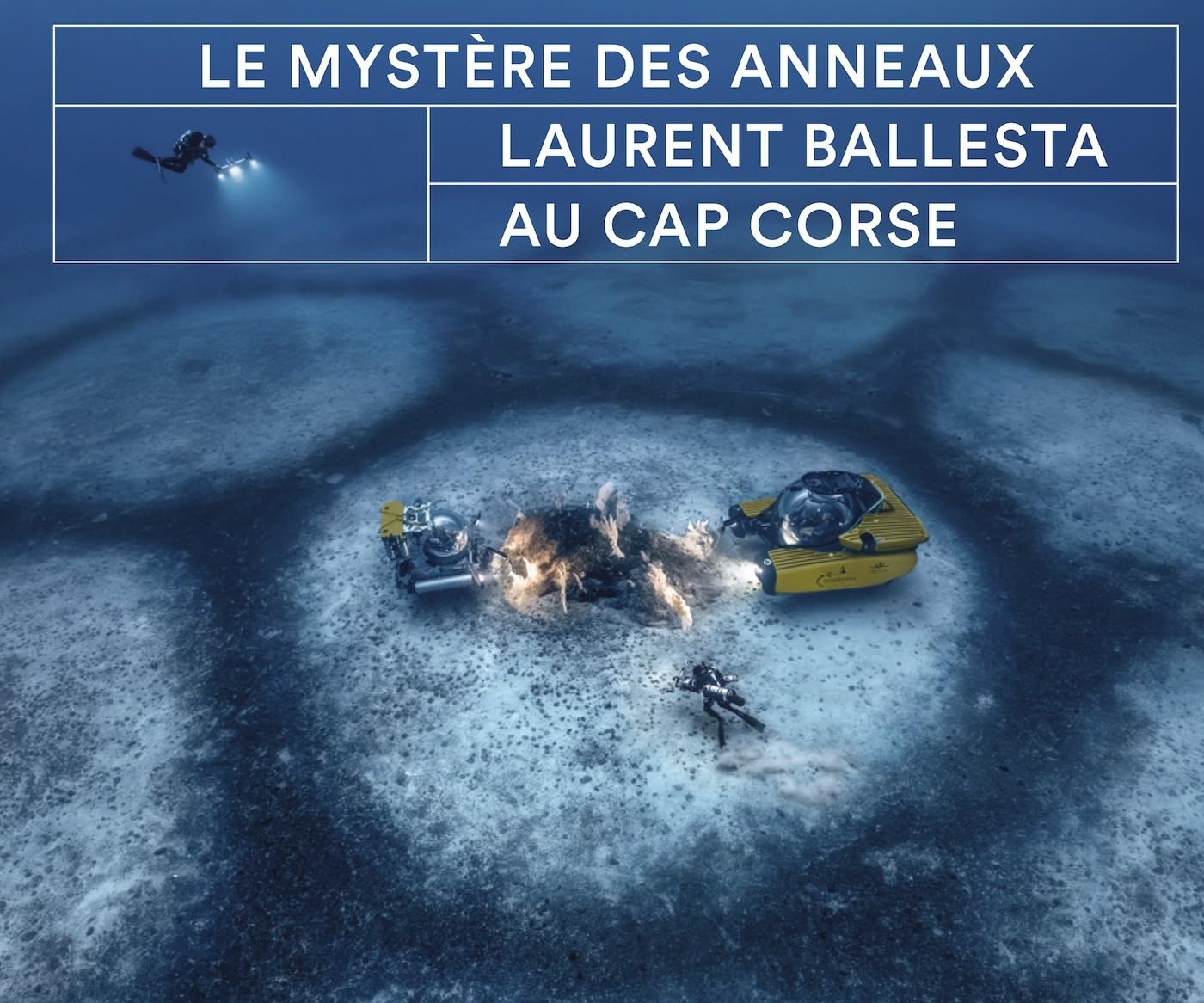 Laurent Ballesta. Le mystère des anneaux copertina catalogo