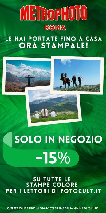 banner metrophoto roma sconto stampa