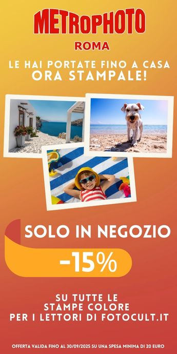 banner metrophoto roma sconto stampa