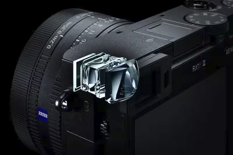 Sony RX1R III mirino elettronico