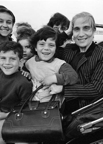 Bruno Barbey. Gli Italiani mostra Torino